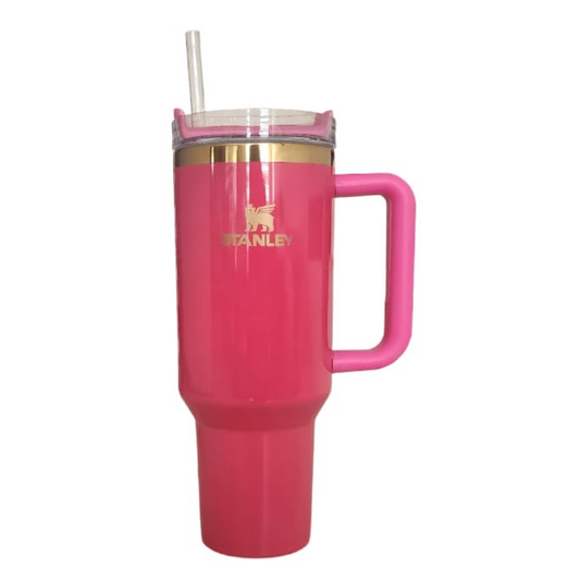 Stanley 40oz Quencher Rose Red